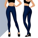 dark blue leggings image